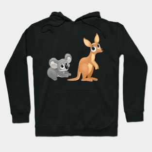 Cute Australian Animals Hoodie